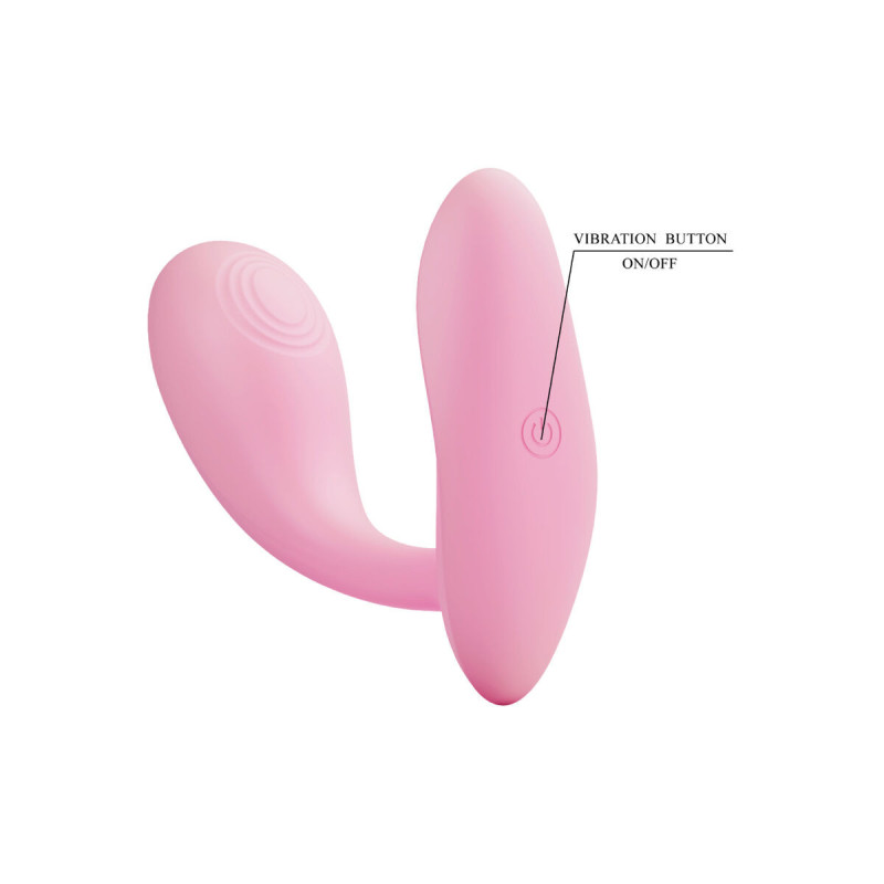 Pretty Love - Baird G - Spot 12 Vibraciones Recargable Rosa App |