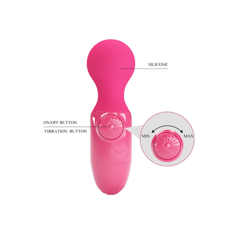 Pretty Love - Mini Masajeador Personal Magenta | Vybes.it