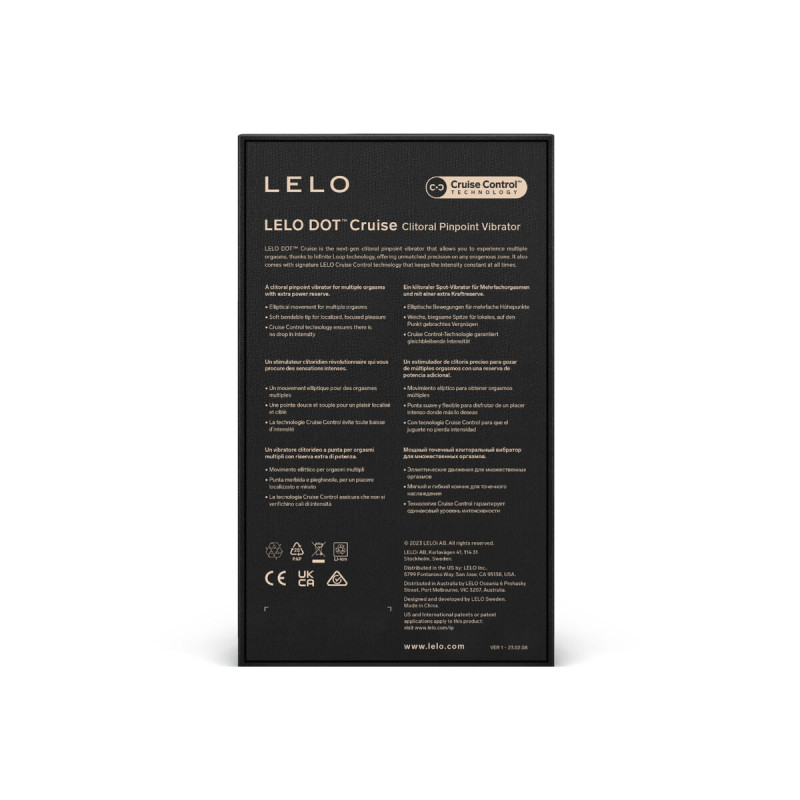 Lelo - Dot Cruise Gelber Klitoris - Stimulator | Vybes.it