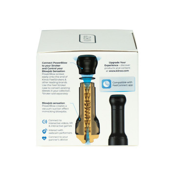 Kiiroo - Powerblow Dispositivo De Succión Interactivo | Vybes.it