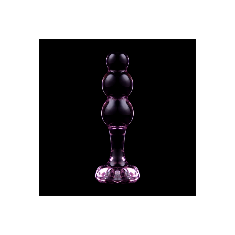 Nebula Series By Ibiza - Modelo 1 Plug Cristal Rosa 10.5 Cm - O - 3