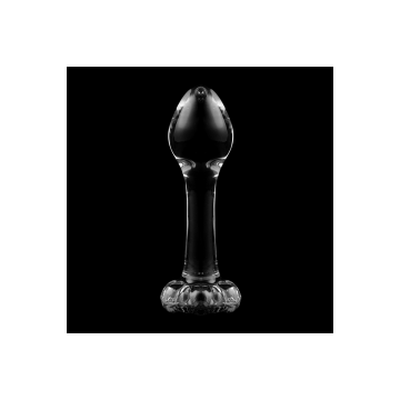Nebula Series By Ibiza - Modell 2 Analplug Borosilikatglas Klar 11