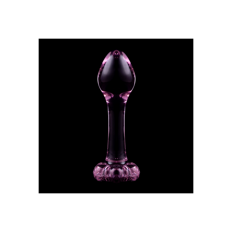 Nebula Series By Ibiza - Plug Anal Modèle 2 Verre Borosilicate Rose