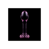 Nebula Series By Ibiza - Modell 2 Analplug Borosilikatglas Rosa 11
