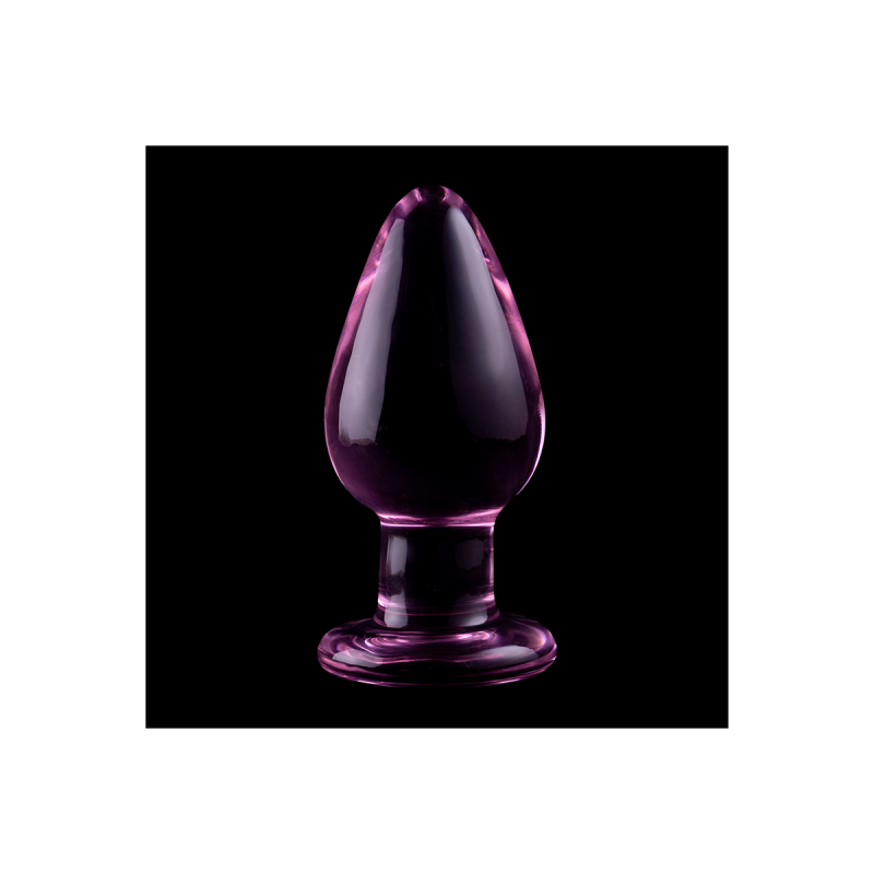 Nebula Series By Ibiza - Plug Anal Modèle 3 Verre Borosilicate Rose