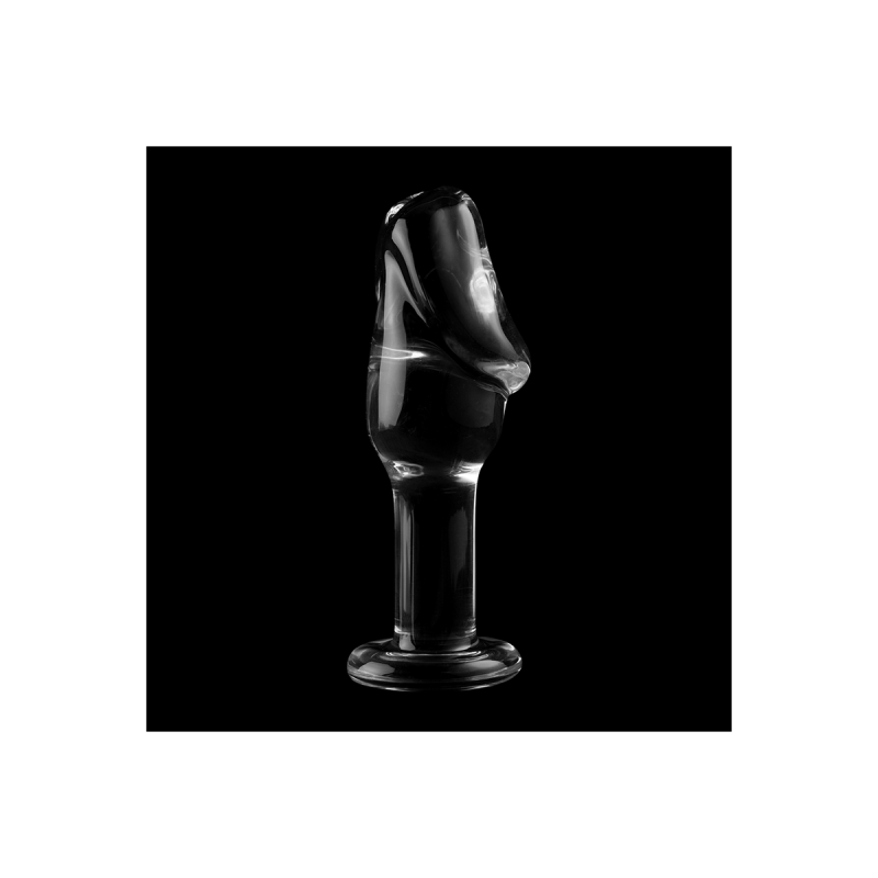 Nebula Series By Ibiza - Model 6 Anal Plug Borosilicate Glass Clear
