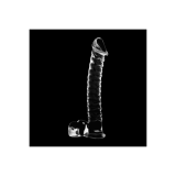 Nebula Series By Ibiza - Modelo 23 Dildo Cristal Transparente 21.5