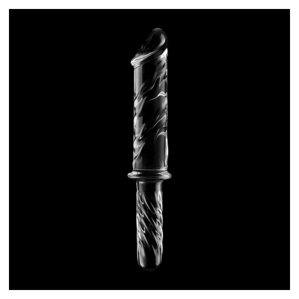 NEBULA SERIES BY IBIZA - MODELO 24 DILDO CRISTAL TRANSPARENTE 28.5 CM -O- 5 CM