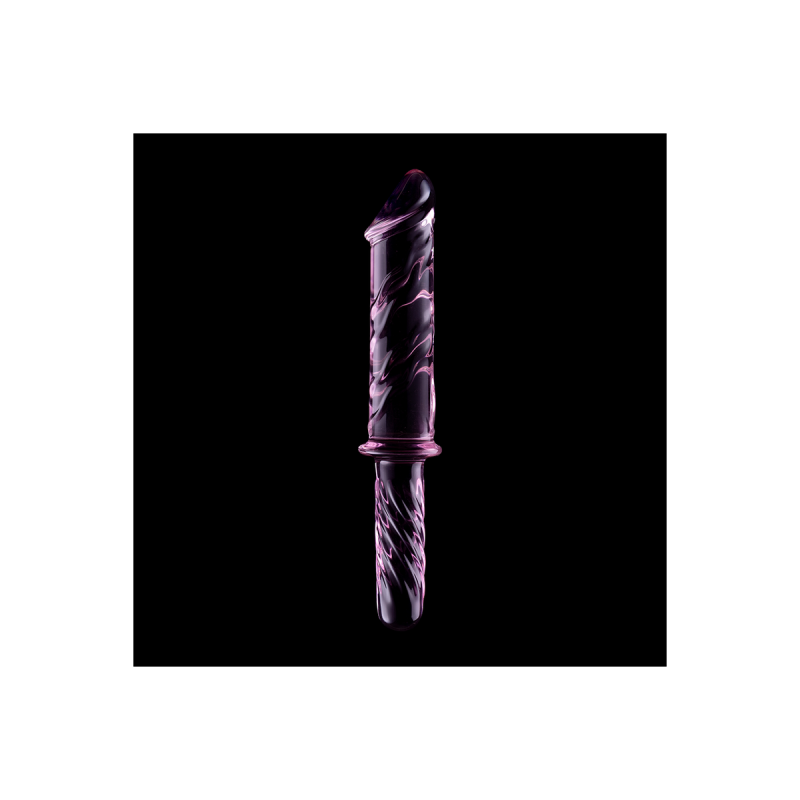 Nebula Series By Ibiza - Modelo 24 Dildo Cristal Rosa 28.5 Cm - O