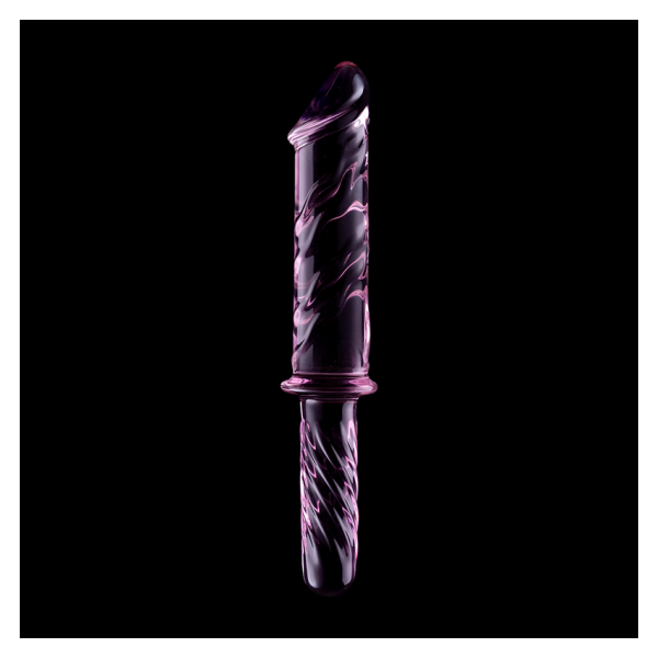 NEBULA SERIES BY IBIZA - MODELO 24 DILDO CRISTAL ROSA 28.5 CM -O- 5 CM