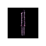 Nebula Series By Ibiza - Model 24 Dildo Borosilicate Glass Pink