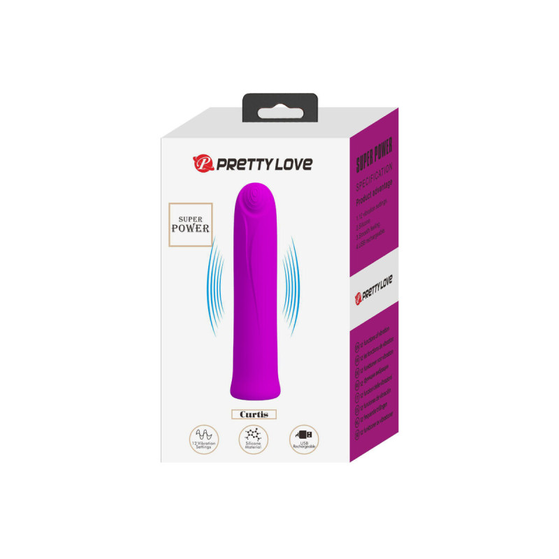 Pretty Love - Curtis Mini Vibrador Super Power 12 Vibraciones