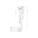 PASSION - BS094 BODYSTOCKING NERO TAGLIA UNICA - PASSION WOMAN BODYST…