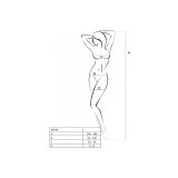 PASSION - BS098 BODYSTOCKING NOIR TAILLE UNIQUE - PASSION WOMAN BODYS…