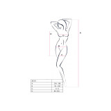 PASSION - BS101 BODYSTOCKING SCHWARZ EINE GRÖSSE - PASSION WOMAN BODY…