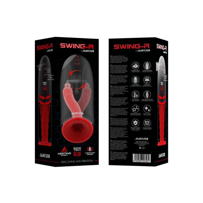 Jamyjob - Swing - R Masturbador De Calor, Oscilación Y Vibración |