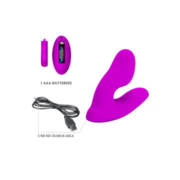 Pretty Love - Melvin Masajeador Clitoris Con Control Remoto |