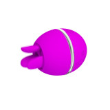 PRETTY LOVE - GEMINI BALL PURPLE ROUND SILICONE VIBRATOR - HIGH TECH…