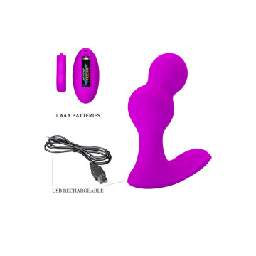 Pretty Love - Terrance Masajeador Vibrador Anal Con Control Remoto