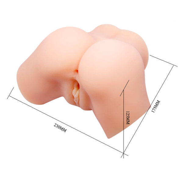 CRAZY BULL - VAGINA Y ANO REALÍSTICOS VIBRADOR SAMANTHA