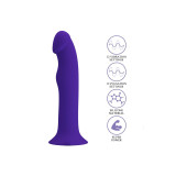Pretty Love - Murray Youth Dildo Vibrador & Recargable Violeta |
