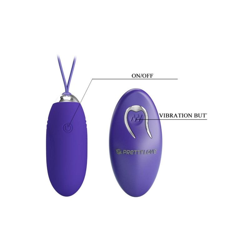 Pretty Love - Jenny Youth Violating Egg Télécommande Violet |