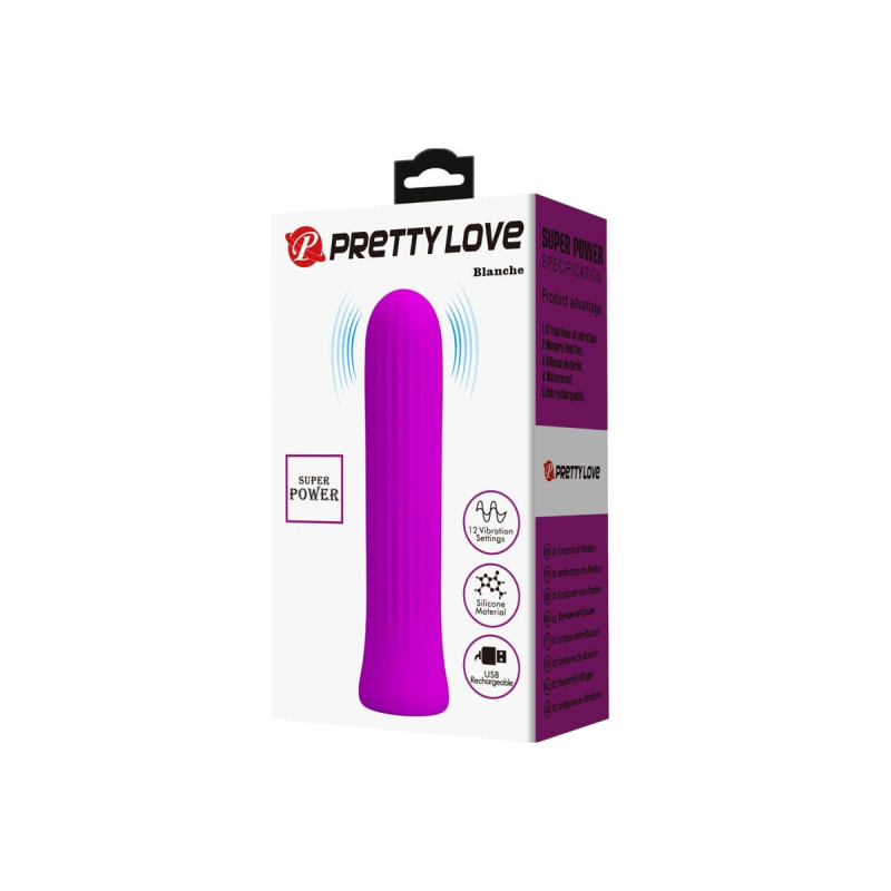 Pretty Love - Blanche Vibrador Estimalador Rosa | Vybes.it