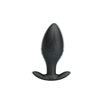 Pretty Love - Regina Plug Anal Vibrador Recargable Negro | Vybes.it
