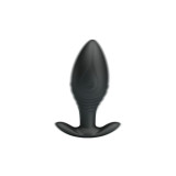 Pretty Love - Regina Plug Anal Vibrador Recargable Negro | Vybes.it