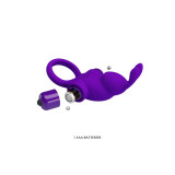 Pretty Love - Anneau Vibrateur I Rabbit Pour Pénis Violet | Vybes.it