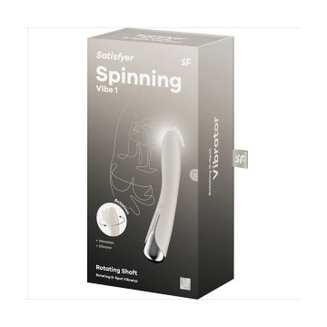 Satisfyer - Spinning Vibe 1 Vibrador Rotador G - Spot Beige |