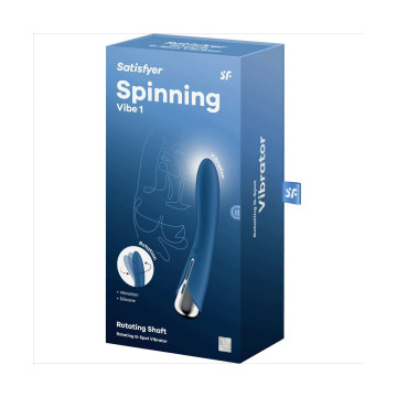 Satisfyer - Spinning Vibe 1 Vibrador Rotador G - Spot Azul |