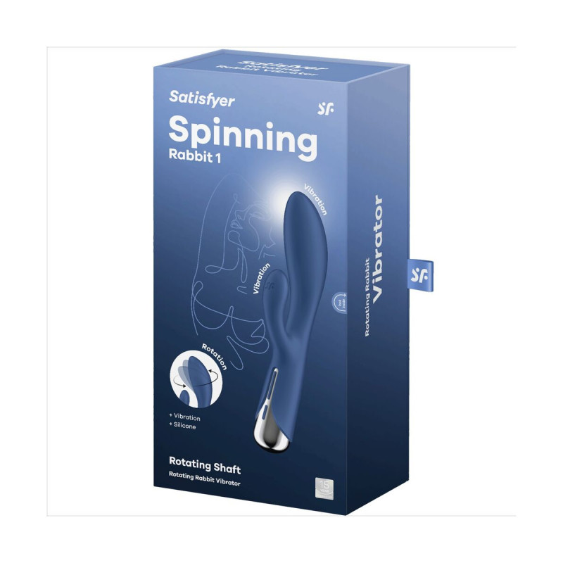 Satisfyer - Spinning Rabbit 1 Estimulacion Clitoris Y Punto G Azul