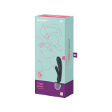Satisfyer - Triple Lover Masajeador Vibrador Rabbit Gris | Vybes.it