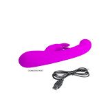 Pretty Love - Lamar Vibrador Rabbit & Punto G Violeta | Vybes.it