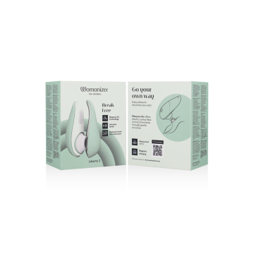 Womanizer - Liberty 2 Klitorisstimulator & Sauggerät Hellgrün |