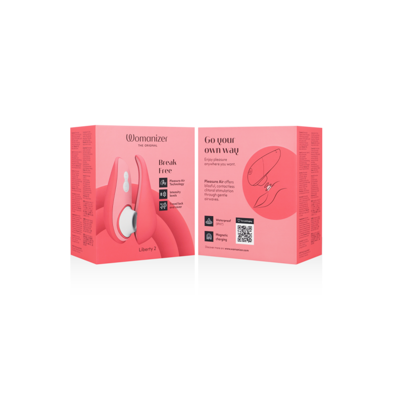 Womanizer - Liberty 2 Estimulador & Succionador Clítoris Rosa |