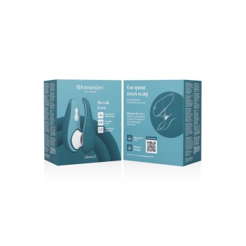 Womanizer - Liberty 2 Estimulador & Succionador Clítoris Azul |