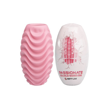 Pretty Love - Huevo Masturbador Doble Cara Rosa | Vybes.it