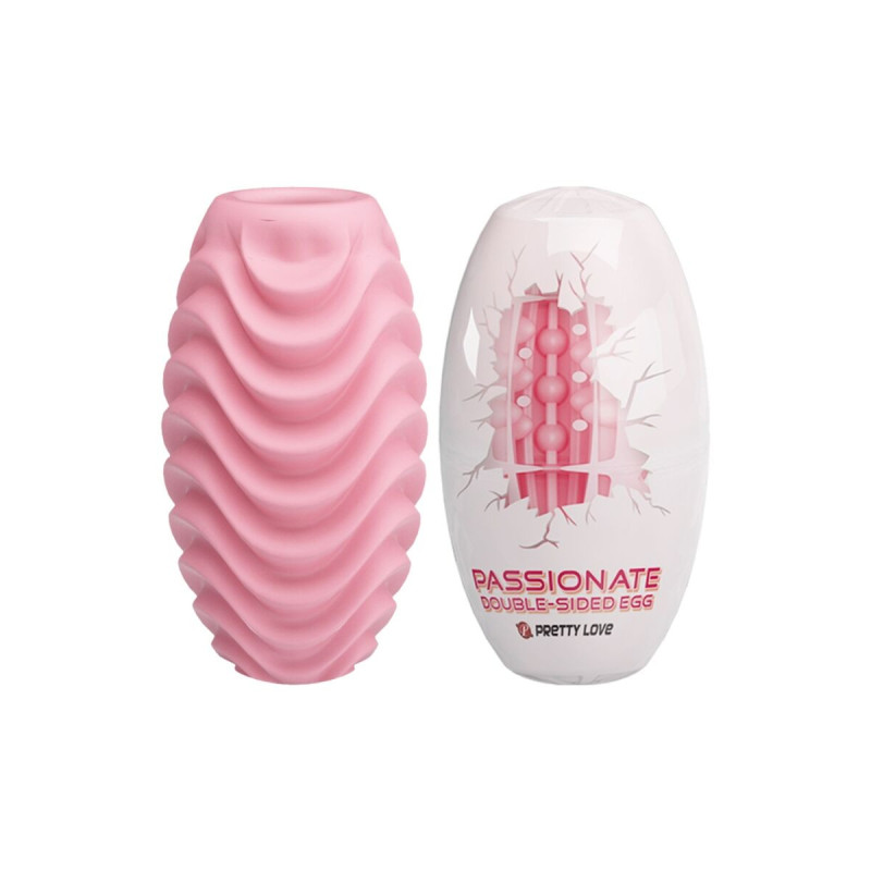 Pretty Love - Huevo Masturbador Doble Cara Rosa | Vybes.it