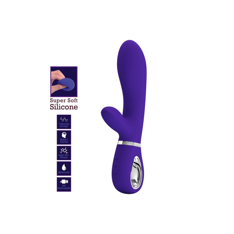 Pretty Love - Thomas Vibrador Punto G Multifunción Violeta |