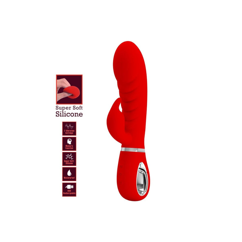 Pretty Love - Prescott Vibrador Punto G Multifunción Rojo | Vybes.it