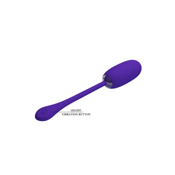 Pretty Love - Julius Huevo Vibrador Impermeble & Recargable Lila |