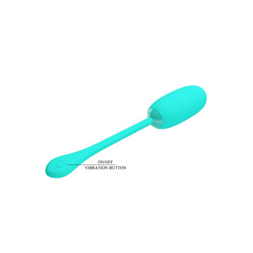 Pretty Love - Julius Oeuf Vibrant Imperméable - Rechargeable Aqua