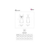LIVCO CORSETTI FASHION - KARONIN LC 90628 FALDA + PANTY NEGRO S/M