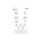 Livco Corsetti Fashion - Snehana Lc 90443 Bh + Strumpfgürtel +