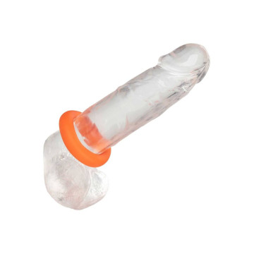 CALEXOTICS - ALPHA PROLONG GRANDE BAGUE ORANGE - Cockrings sans vibra…
