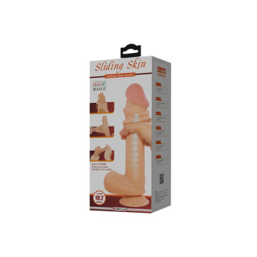 Pretty Love - Sliding Skin Series Dildo Realístico Con Ventosa Piel