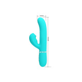 Pretty Love - Perlita Vibrador Punto G 3 En 1 Multifunción Verde