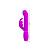 Pretty Love - Vibrador Coale Rabbit Perlas Violeta | Vybes.it